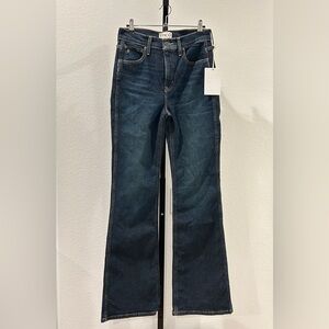 Etica Anya Modern Flare Jeans Wetlands, Size 27, New with Tag